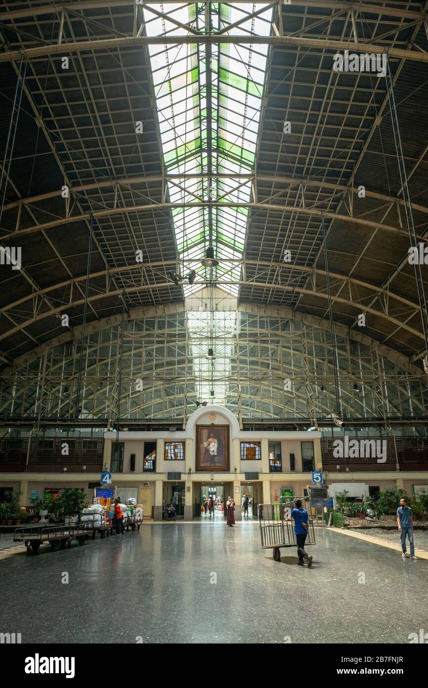 Stazione ferroviaria di Bangkok, Bangkok, Thailandia Foto Stock