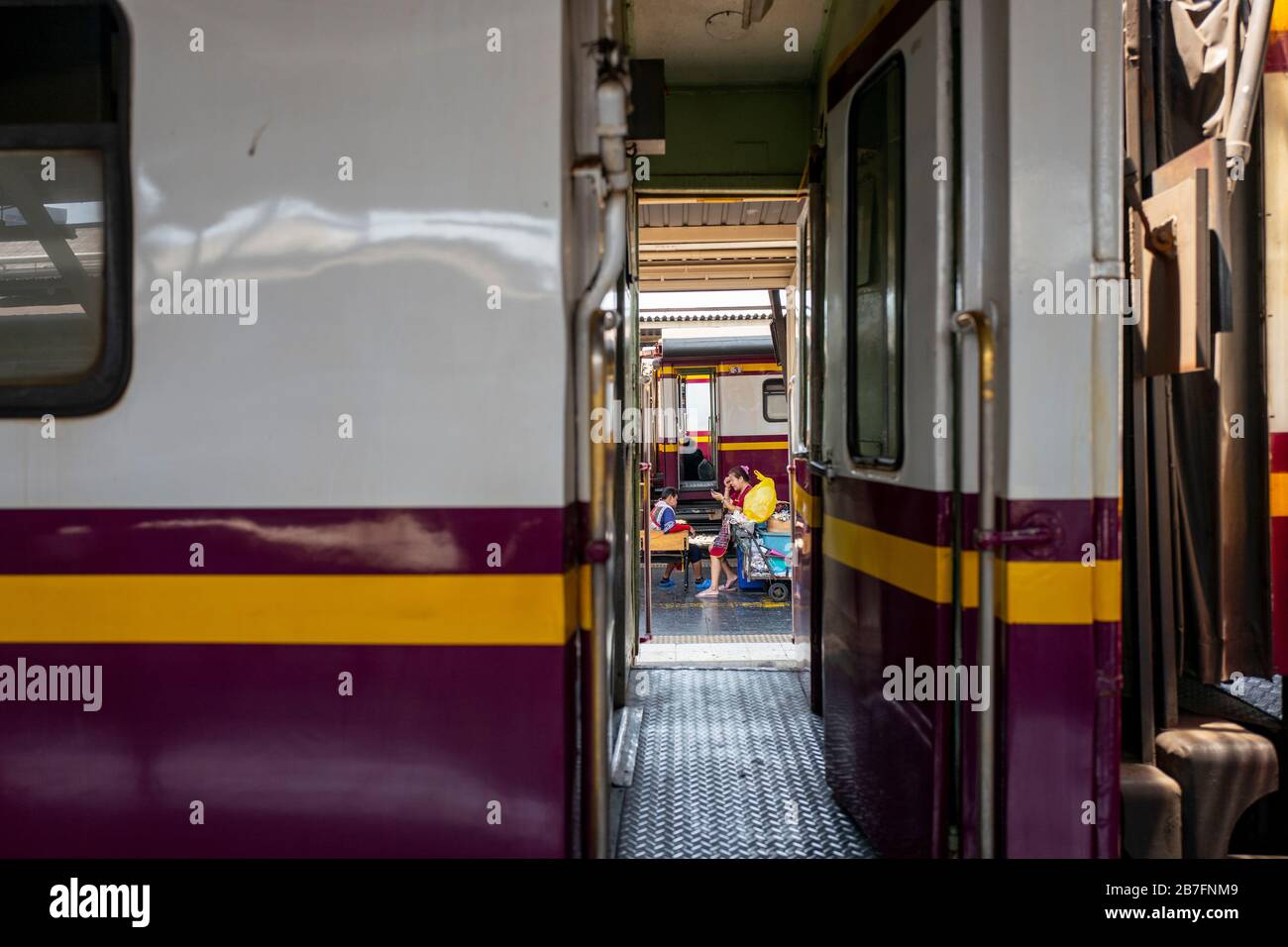 Stazione ferroviaria di Bangkok, Bangkok, Thailandia Foto Stock