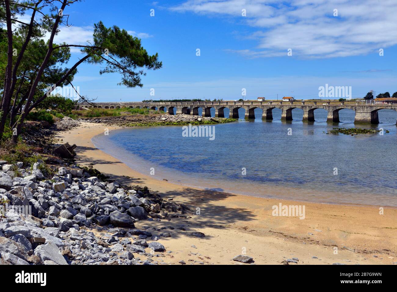 Spiaggia di Anglet Anglet, un comune del dipartimento dei Pirenei Atlantici nella regione Nouvelle-Aquitaine della Francia sud-occidentale. Foto Stock