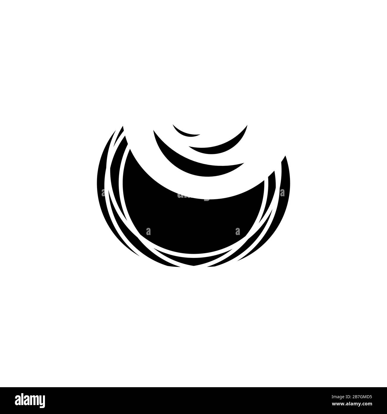 Piatto con cibo. Arte digitale l'illustrazione vettoriale nera su sfondo bianco può essere utilizzata in biglietti d'auguri, poster, volantini, banner, logo, branding, ecc. EPS10 Illustrazione Vettoriale