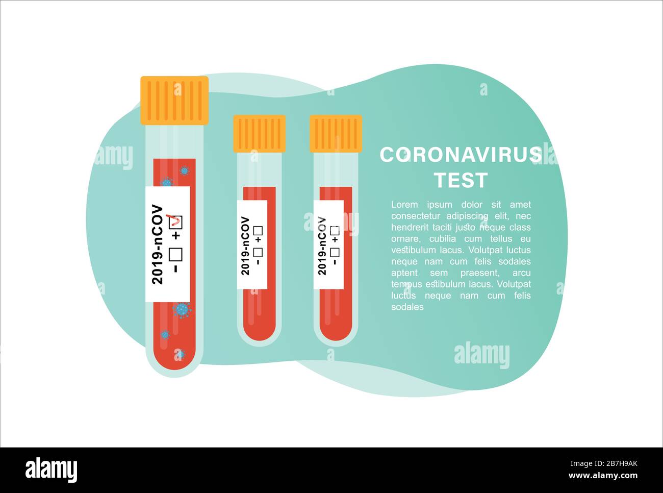 Virus Corona. 2019-nCoV. Virus Corona a Wuhan, Cina, Diffusione globale e Concetto Di Icona Di Arresto del virus Corona Illustrazione Vettoriale