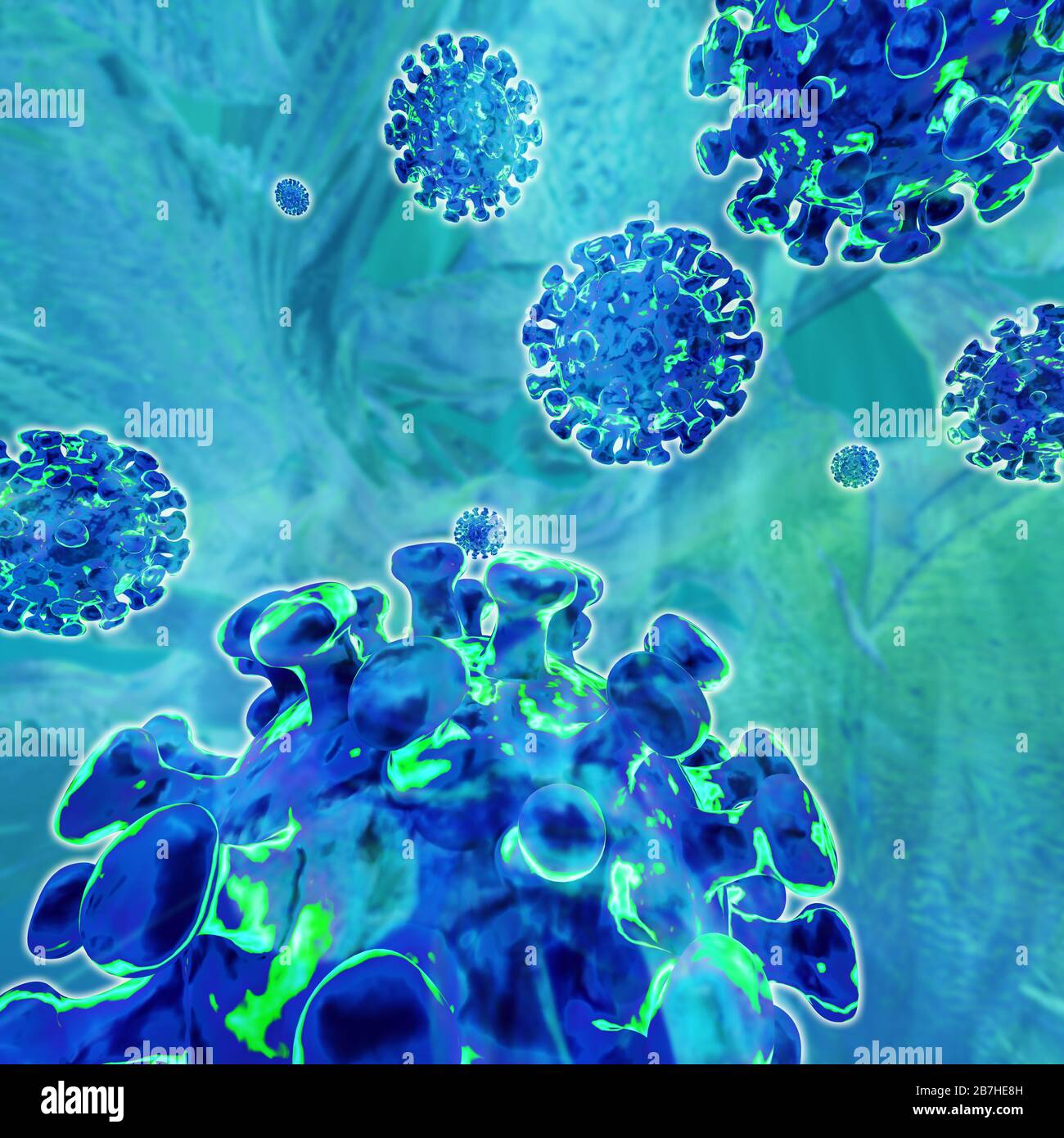 virus Foto Stock