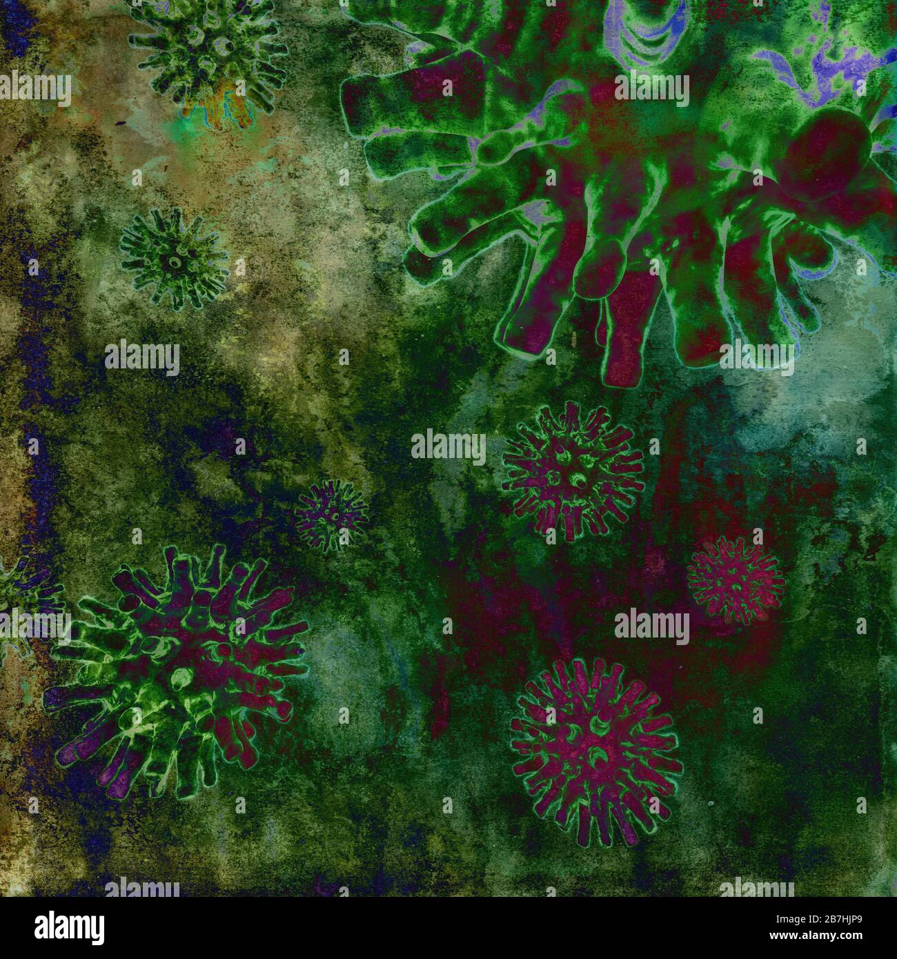 virus Foto Stock