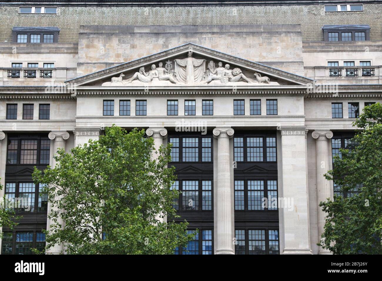 Musei, biblioteche e archivi di consiglio in Londra, Regno Unito. Foto Stock