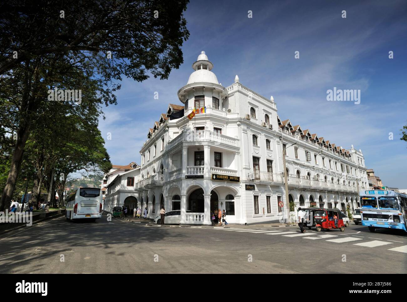 Sri Lanka, Kandy, architettura coloniale Foto Stock
