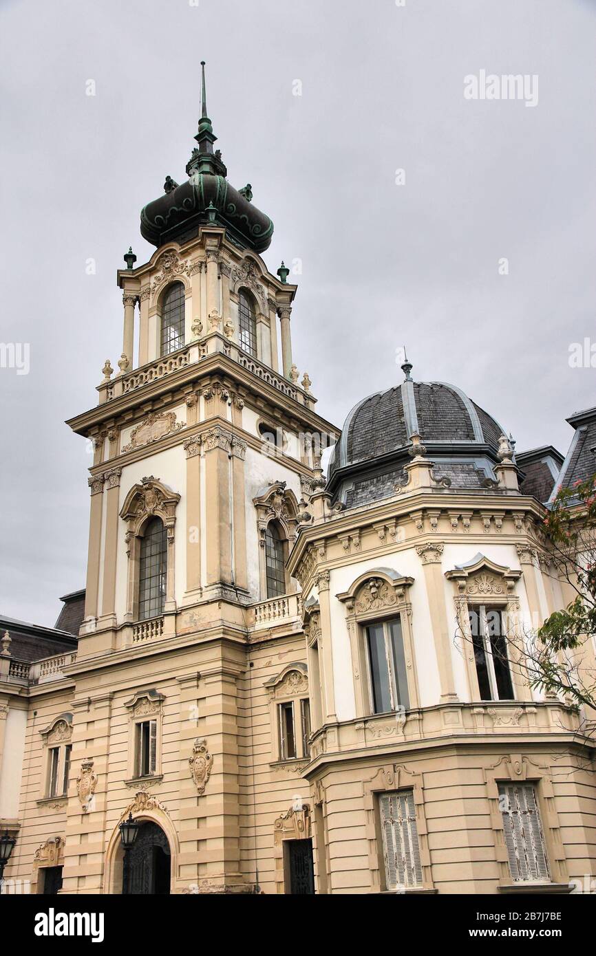 Keszthely, Ungheria. Palazzo Festetics. Punto di riferimento della Contea di Zala. Foto Stock