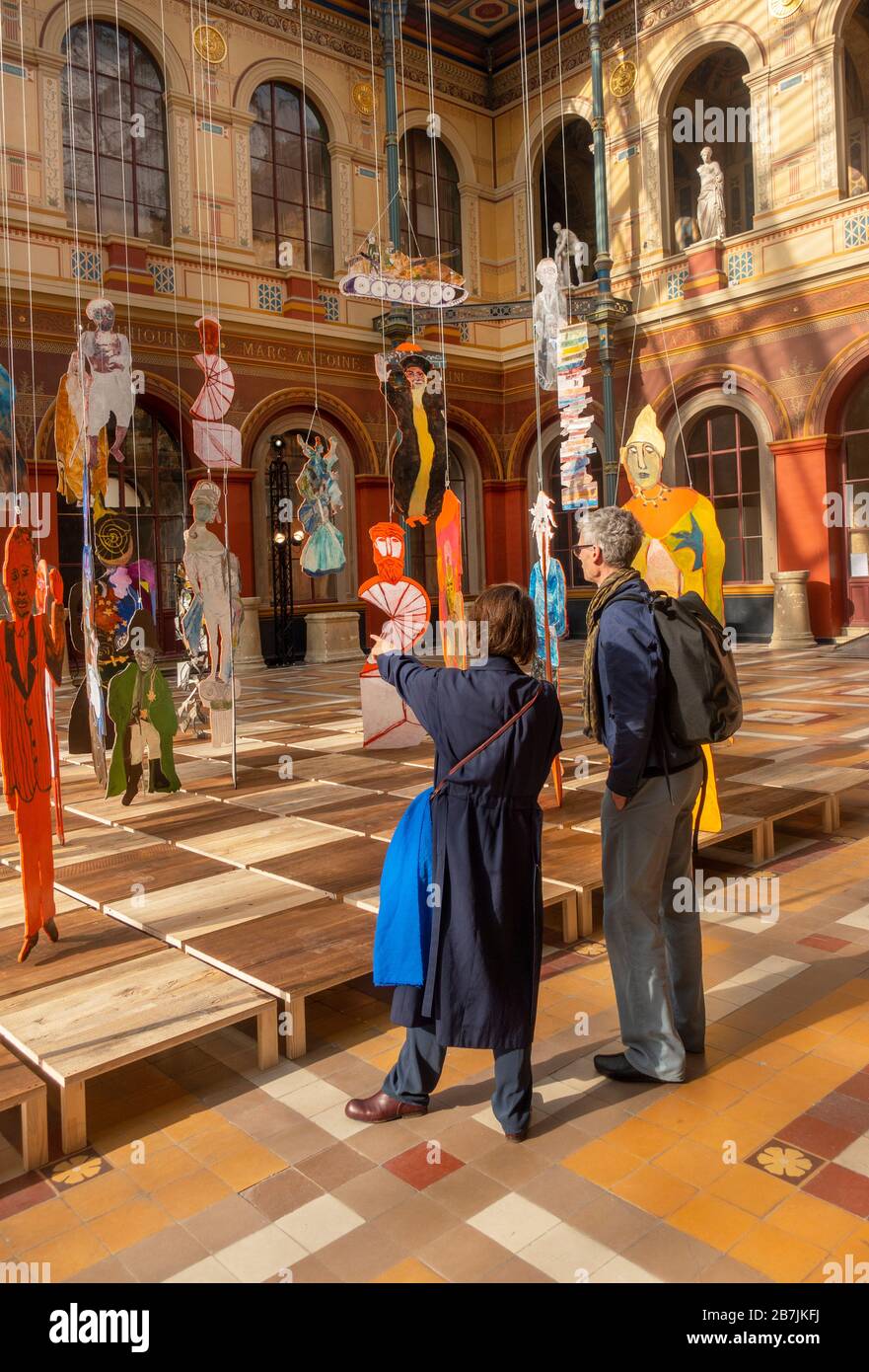 Scuola Nazionale di Belle Arti Parigi Francia Foto Stock