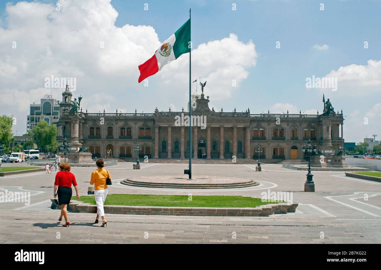 Palazzo del Governo, Monterrey, Messico Foto Stock