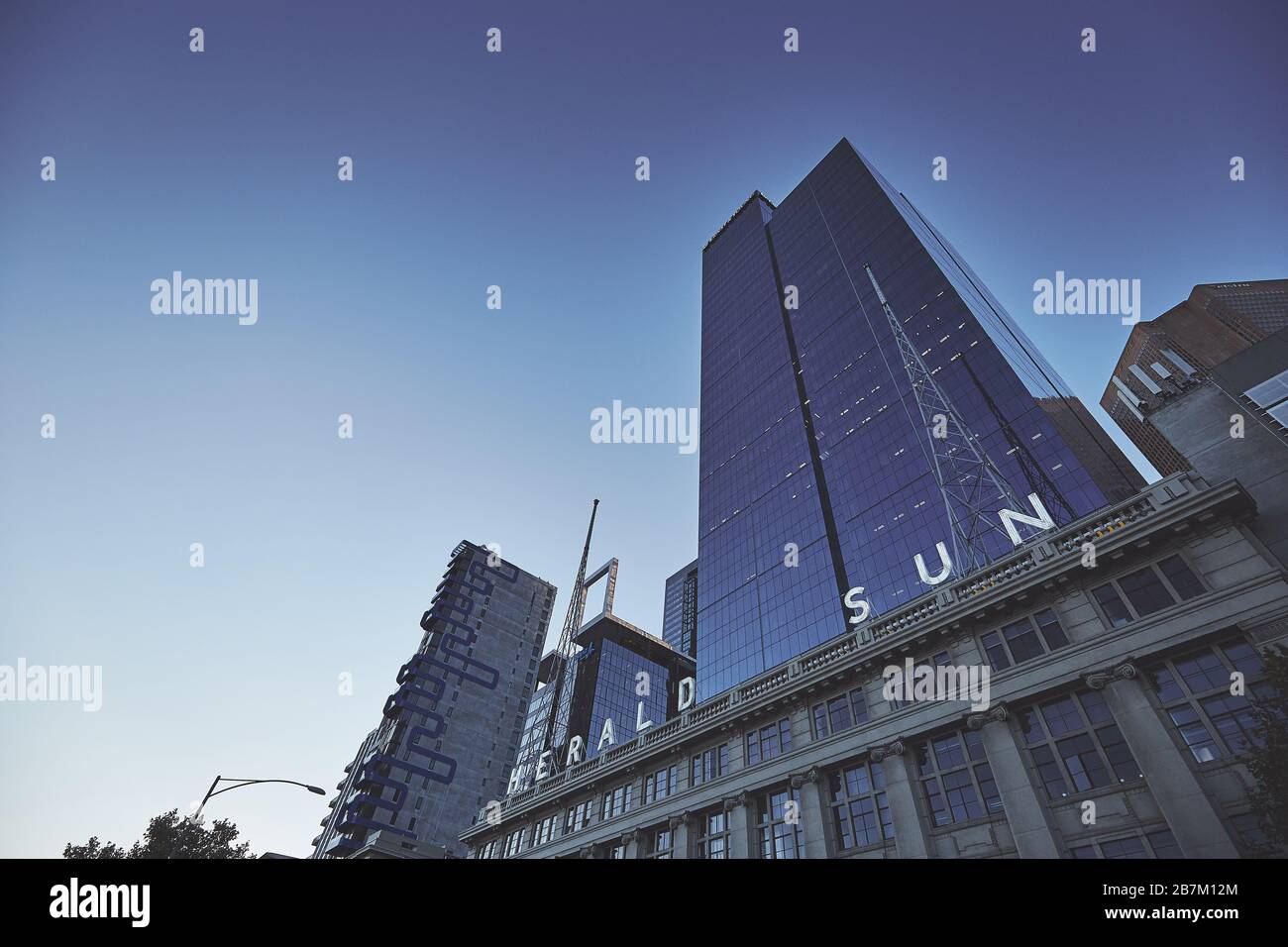 Herald Sun Building, Melbourne, Australia Foto Stock