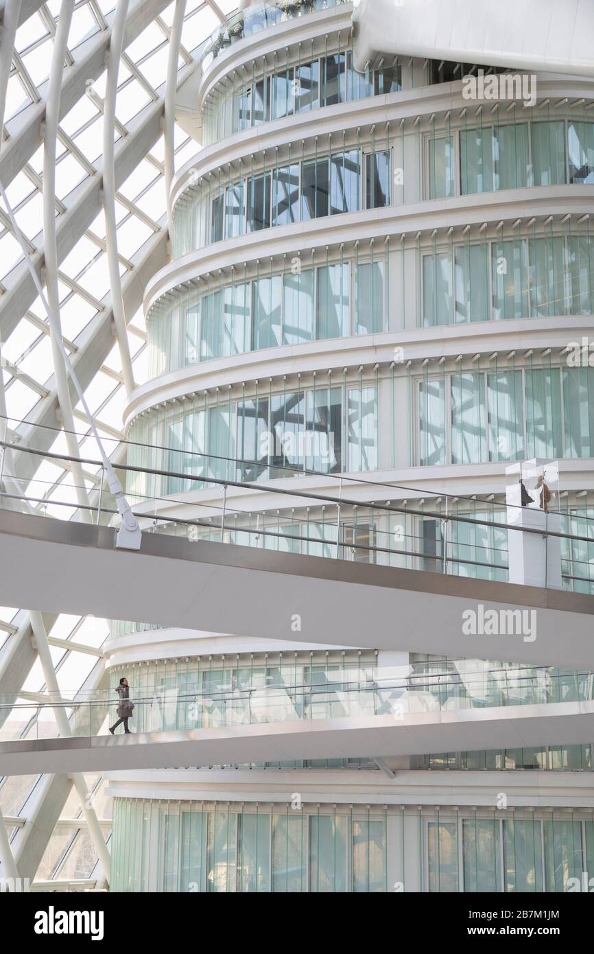 Phoenix International Media Center, Pechino, Cina Foto Stock
