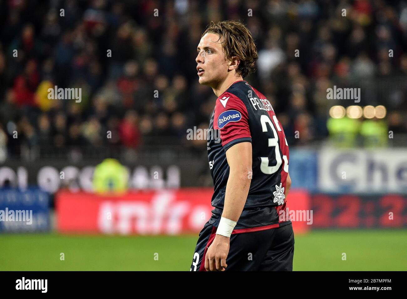 Cagliari, Italia. cagliari, 01 gen 2020, Luca Pellegrini di Cagliari Calcio durante - Credit: LM/Luigi Canu Credit: Luigi Canu/LPS/ZUMA Wire/Alamy Live News 2020 Foto Stock