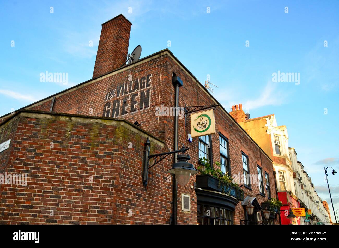 Il pub verde villaggio a muswell Hill N10 londra precedentemente il john baird Foto Stock