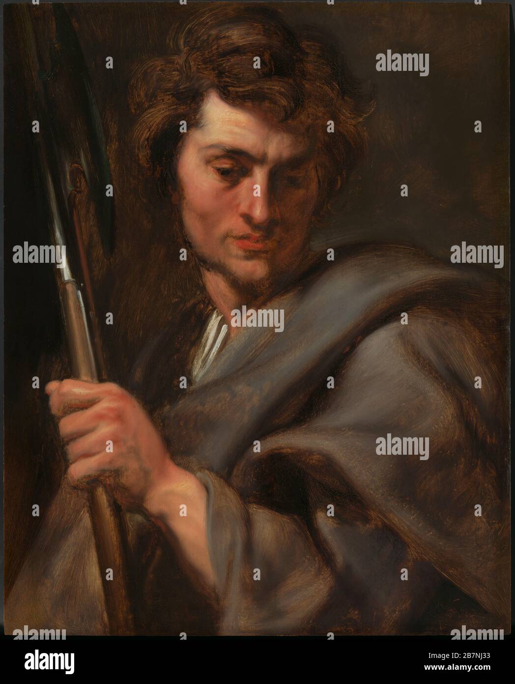 San Matteo Evangelista, 1618-1620. Trovato nella collezione di Koning Boudewijn Stichting. Foto Stock