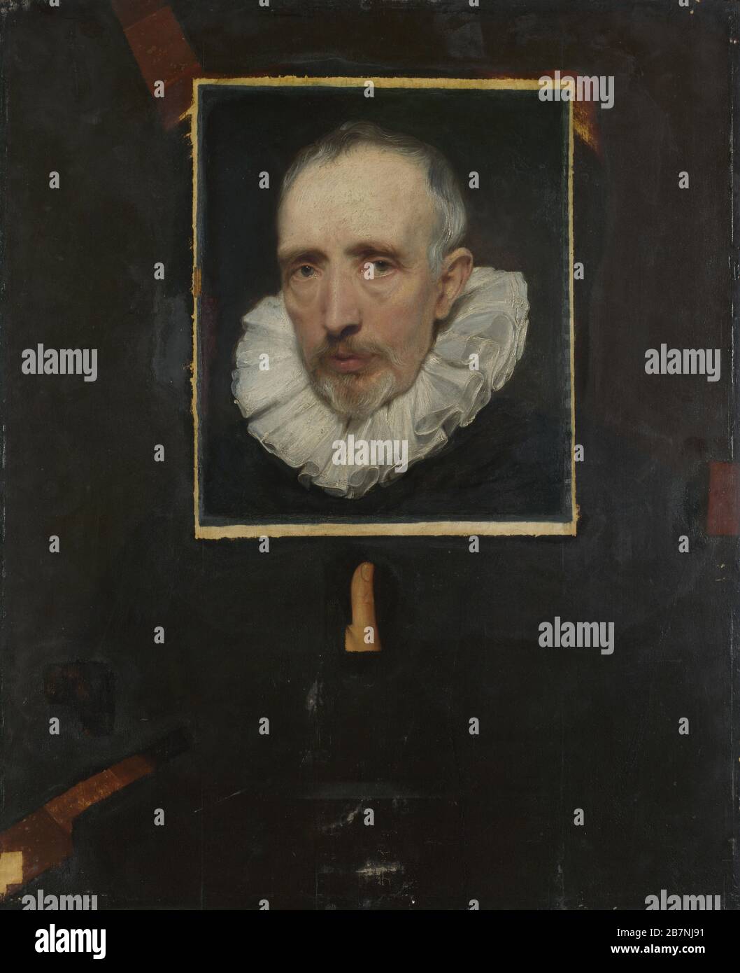 Ritratto di Cornelis van der Geest, c. 1620. Trovato nella Collezione della Galleria Nazionale, Londra. Foto Stock