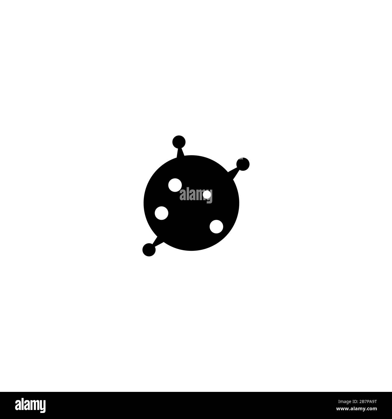 Corona Virus 2020. Malattia del virus Wuhan, infografica dei metodi di prevenzione delle infezioni virali. Infografica, Logo, simbolo e come prevenire. Illustrazione vettoriale Foto Stock