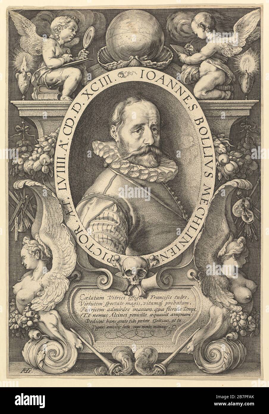 Hans Bol, 1593. Foto Stock