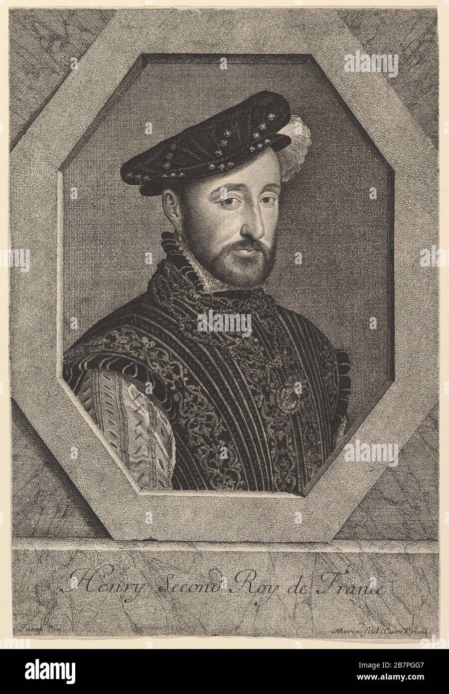 Henri II, roi de France. Foto Stock