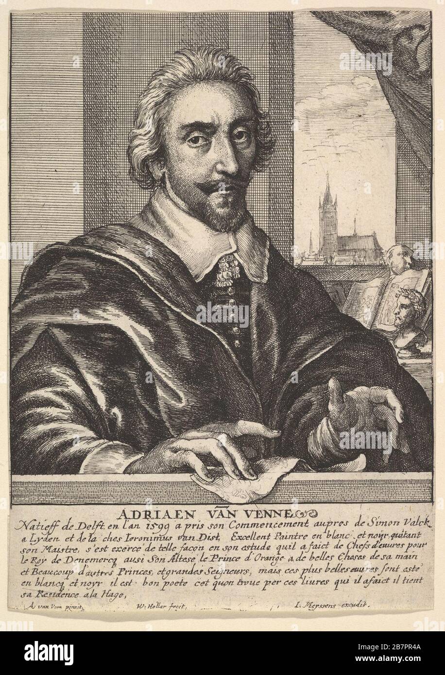 Adriaen van de Venne, 1649. Foto Stock