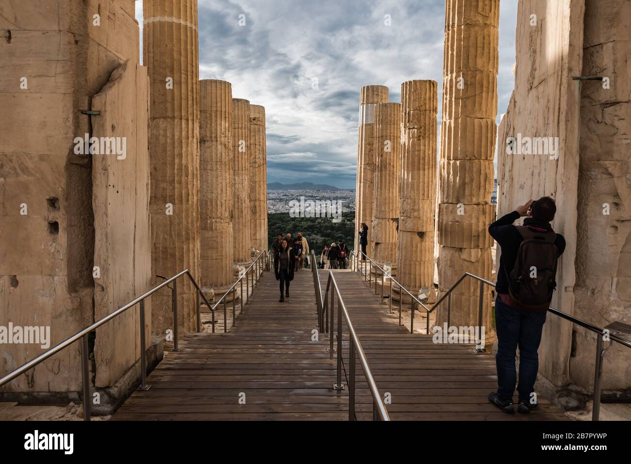 museo dell'acropoli, architettura, atene, attica, edificio, capitale, città, paesaggio urbano, patrimonio culturale, cultura, grecia, greco, patrimonio Foto Stock