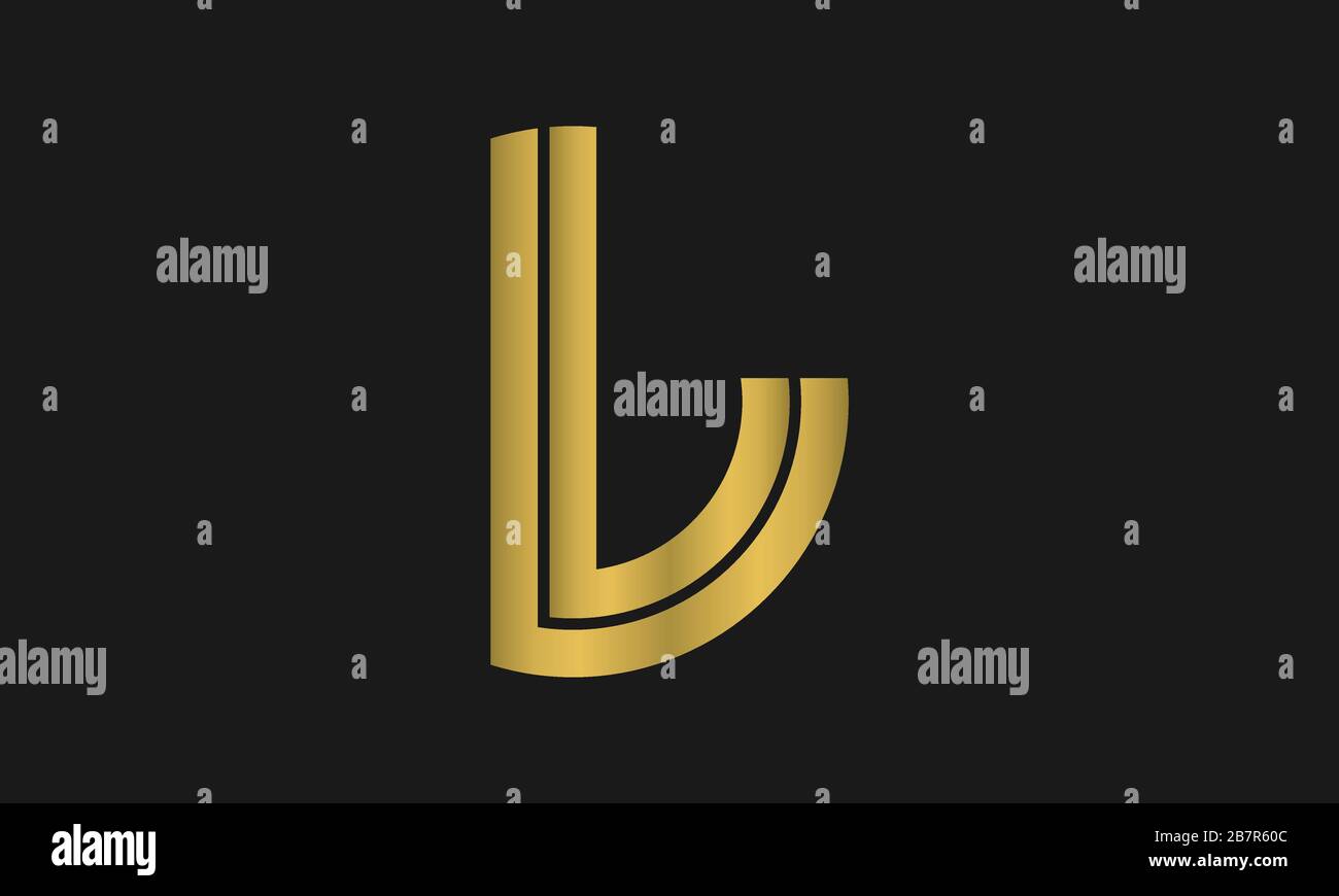 L, LL Letter Logo Design con grafica creativa moderna e trendy e logo monogramma. Illustrazione Vettoriale