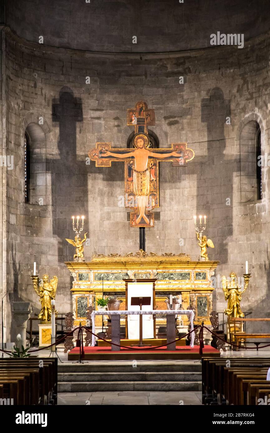 Chiesa di San Michele in Foro a Lucca Foto Stock