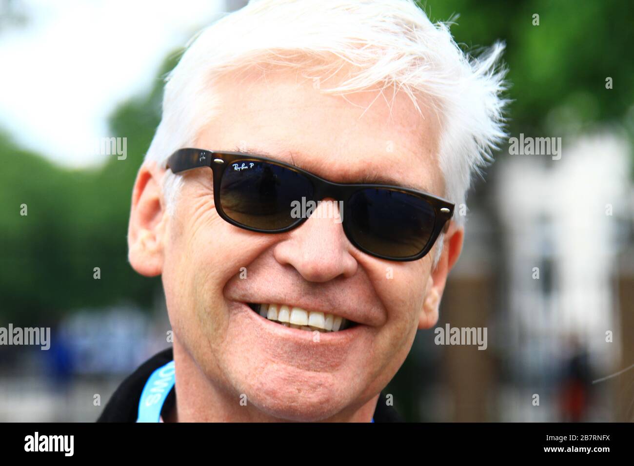 PHILLIP SCHOFIELD ITV QUESTA MATTINA PRESENTATORE SPETTACOLO FOTO A CHELSEA , LONDRA, REGNO UNITO IL 20 MAGGIO 2019. Foto Stock