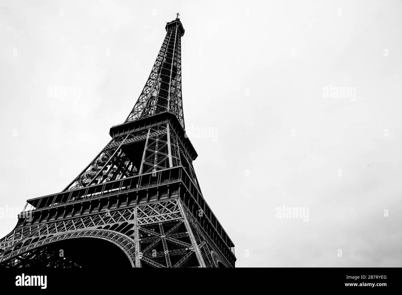 Torre Eiffel, Parigi Francia Foto Stock