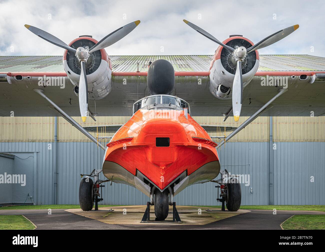 Consolidato PBY-6A Catalina al RAF Museum di Cosford Foto Stock