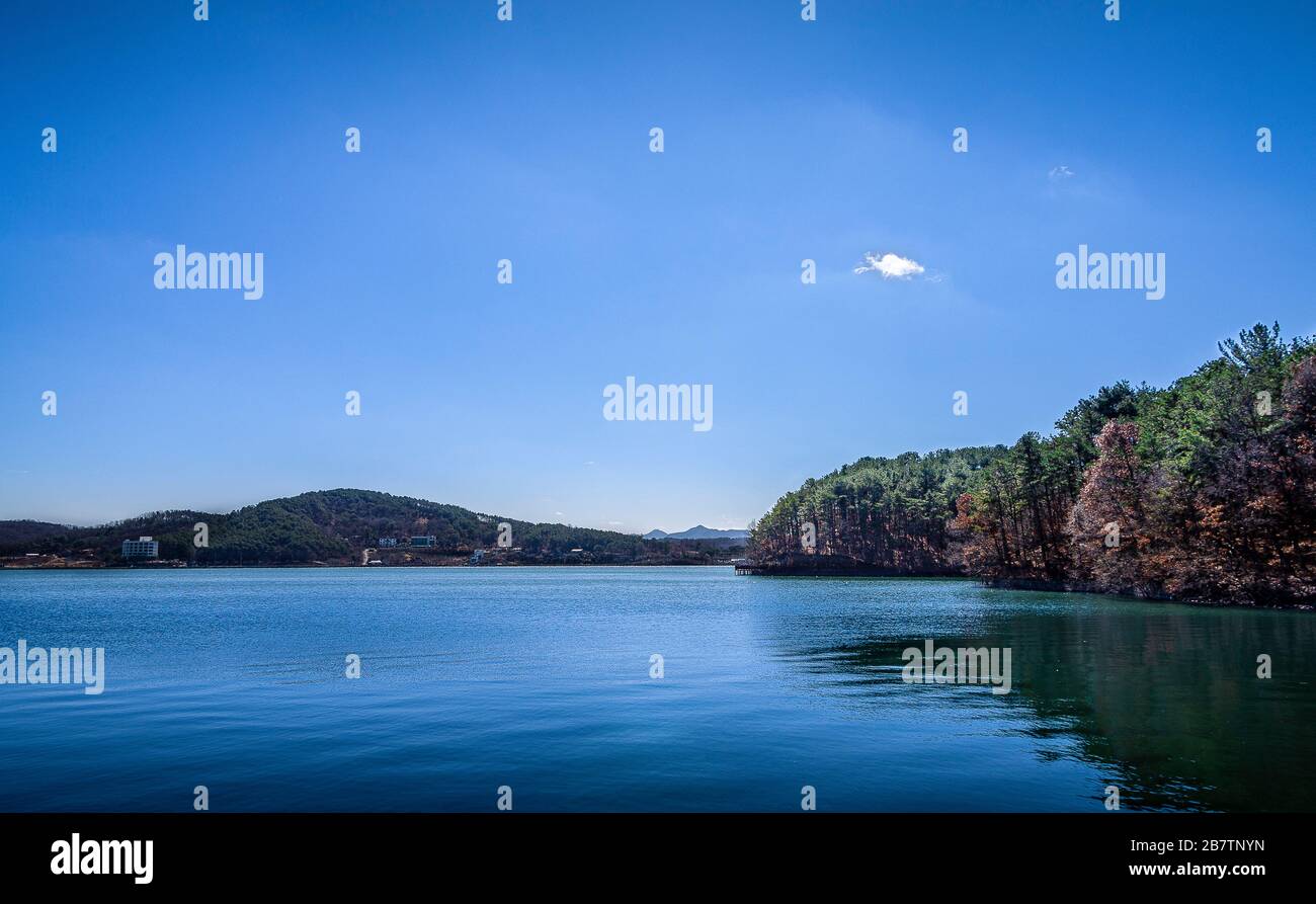 Grande paesaggio in Corea Foto Stock