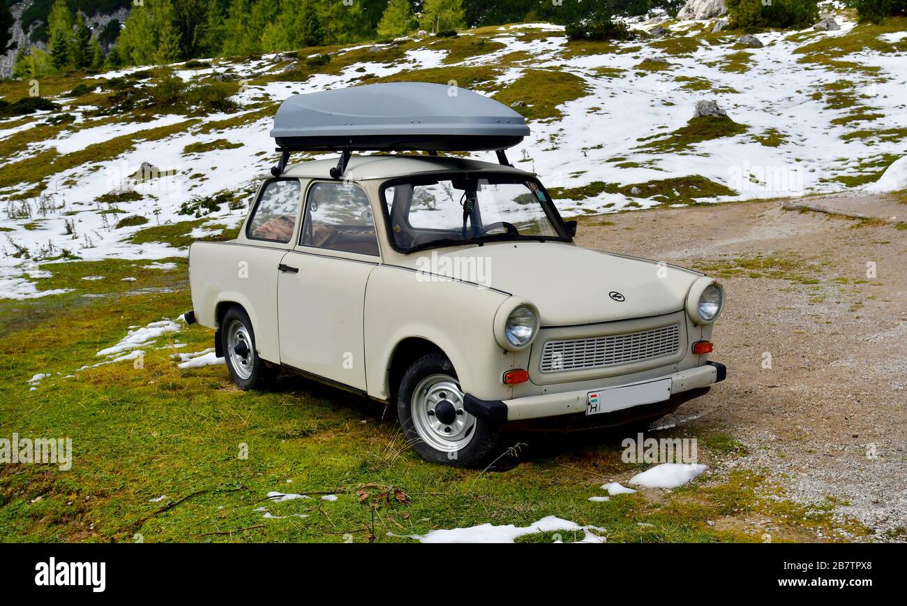 Austria, Trabant alias soprannome Trabi Foto Stock