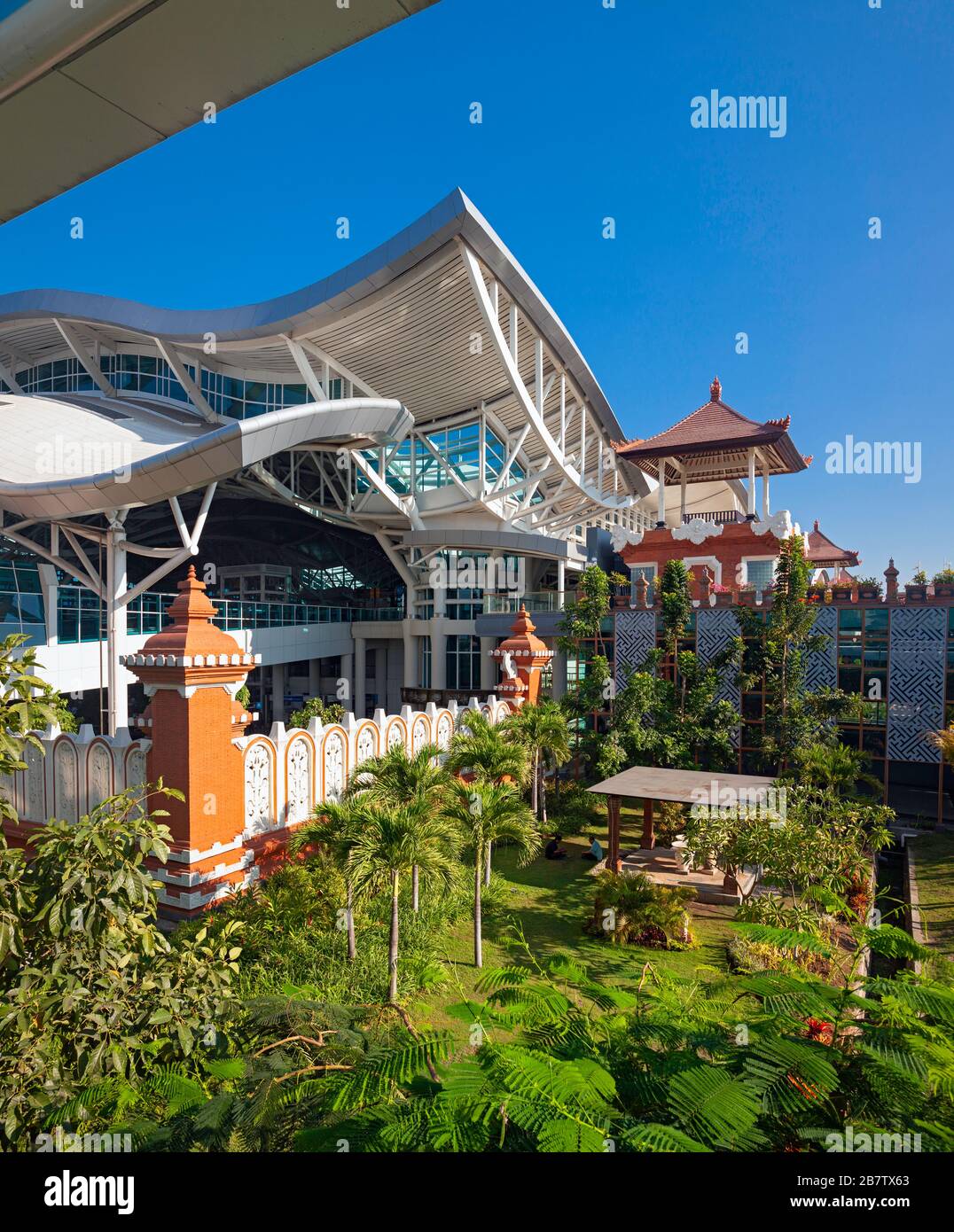 Asia, Indonesia, Bali, Aeroporto Internazionale di Ngurah Rai vicino a Denpasar Foto Stock