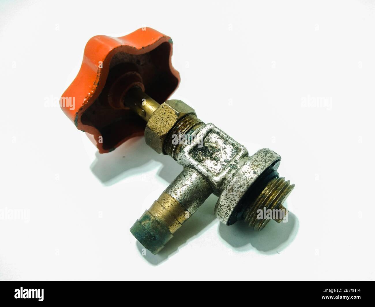 Un'immagine del regolatore di gas Foto Stock