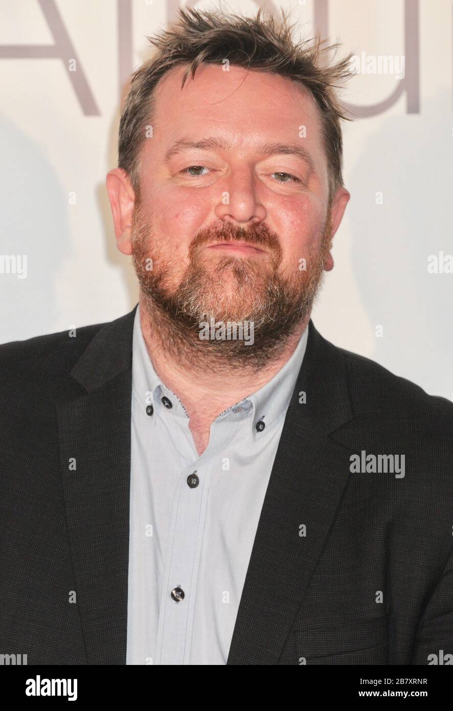 Guy Garvey, Elbow, Barclaycard Mercury Prize, Grosvenor House Hotel, Londra. REGNO UNITO Foto Stock