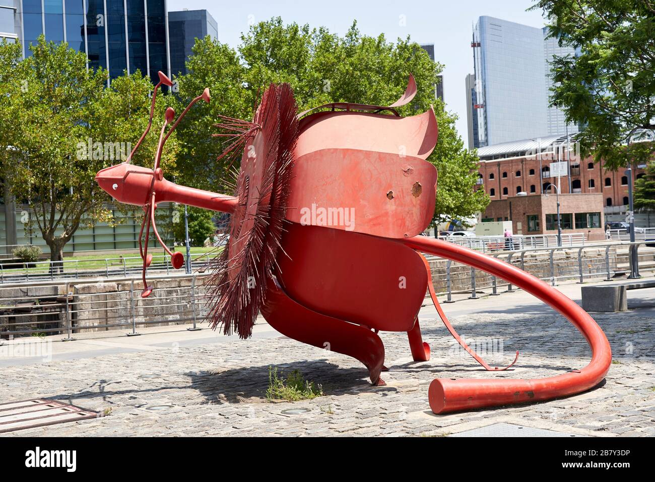Puerto Madero riqualificazione del porto di Buenos Aires, Argentina. Foto Stock