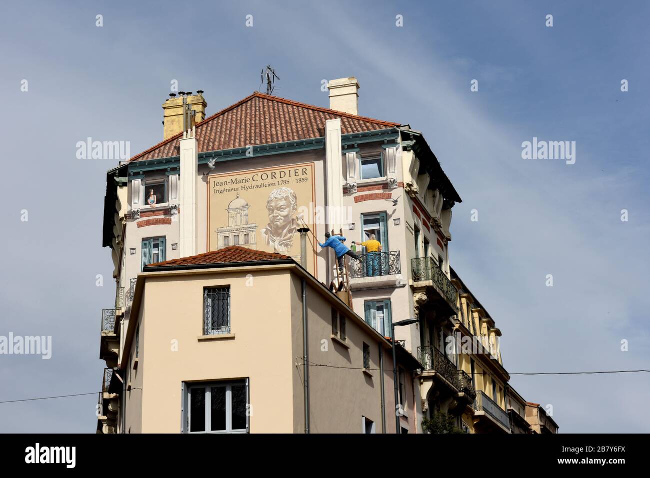 Beziers nella regione Occitanie della Francia meridionale Foto Stock