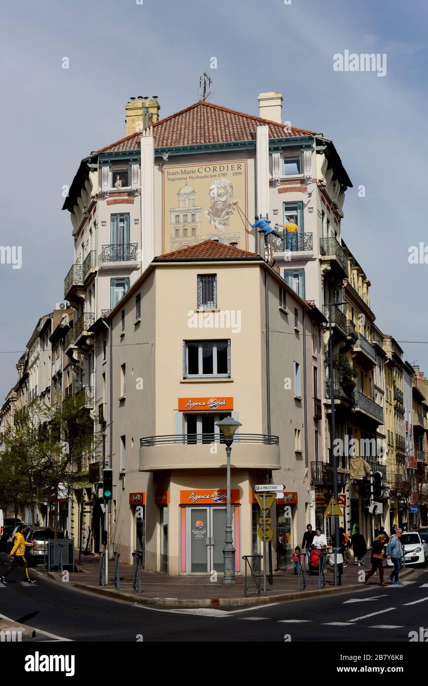 Beziers nella regione Occitanie della Francia meridionale Foto Stock