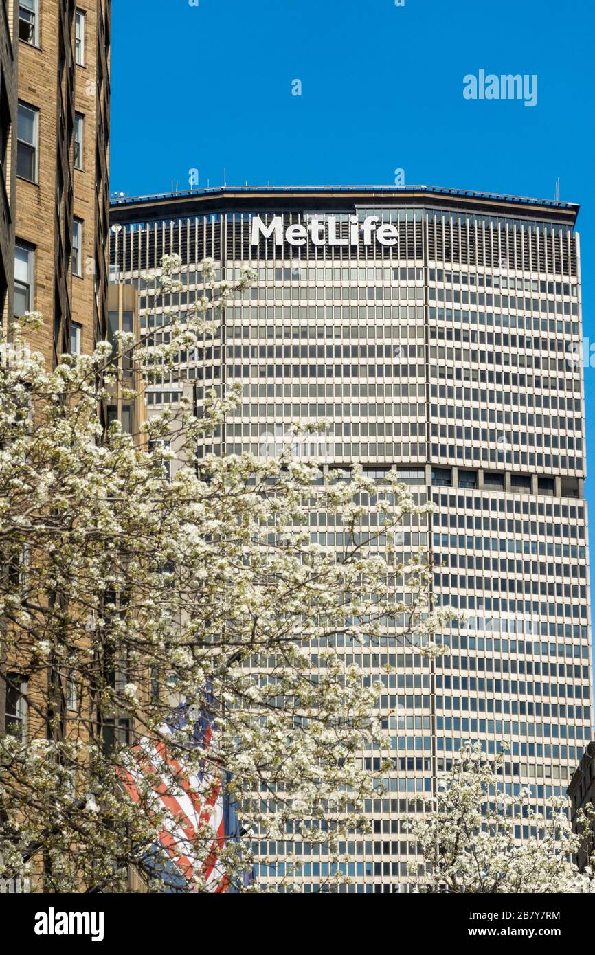 MetLife Building, New York, Stati Uniti Foto Stock