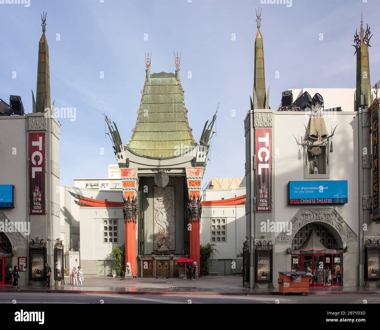 Chinese Theatre, Hollywood Boulevard, Los Angeles, California, Stati Uniti Foto Stock
