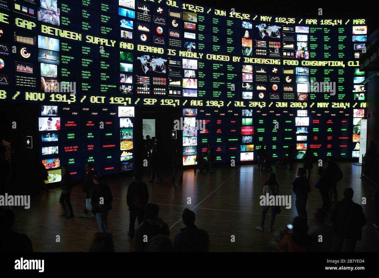 Milano, Lombardia/Italia. -10/30/2015- Expo 2015 l'esposizione universale ospitata da Milano Foto Stock