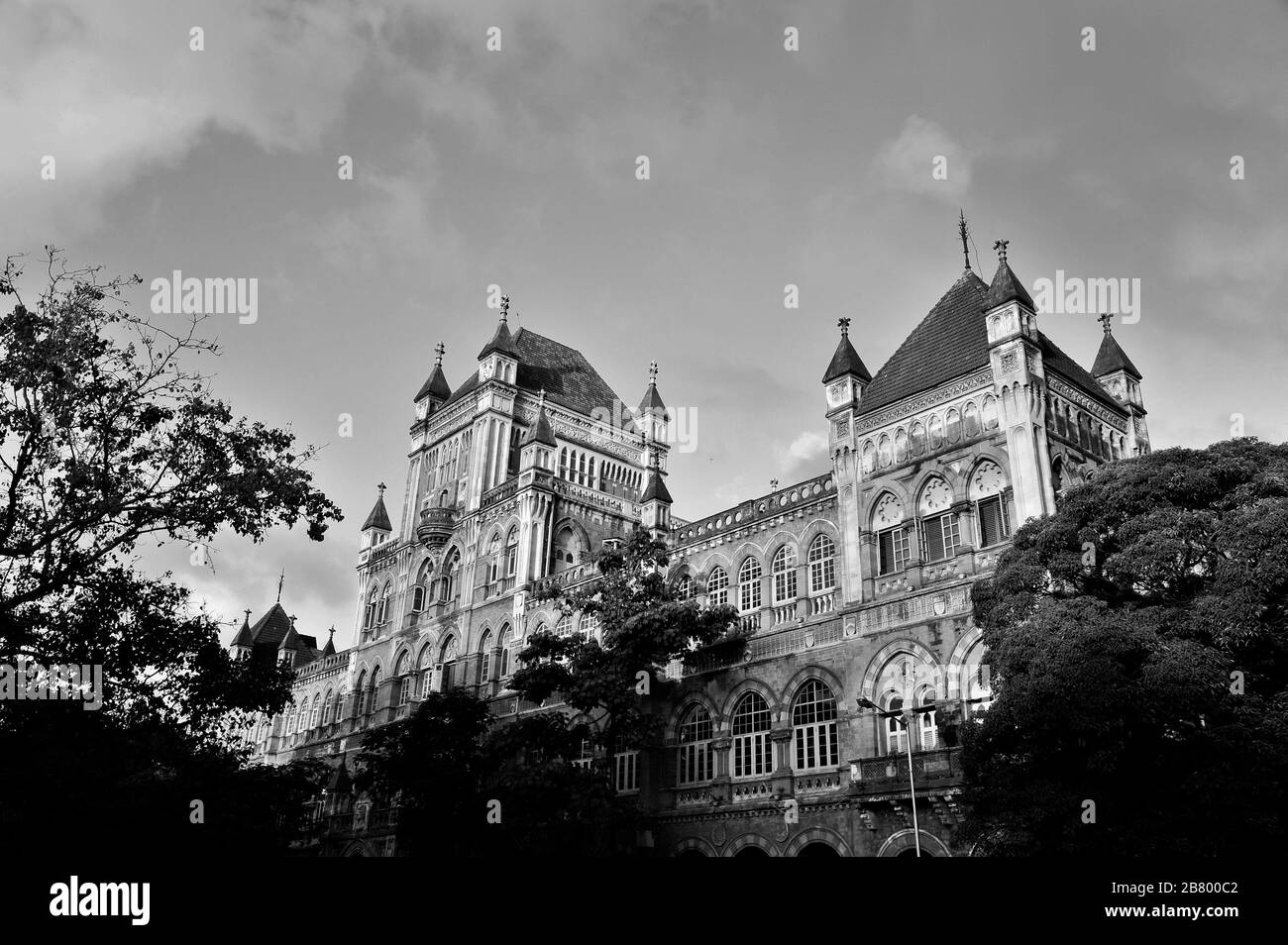 Elphinstone College, Kala Ghoda, Fort, Bombay, Mumbai, Maharashtra, India, Asia Foto Stock