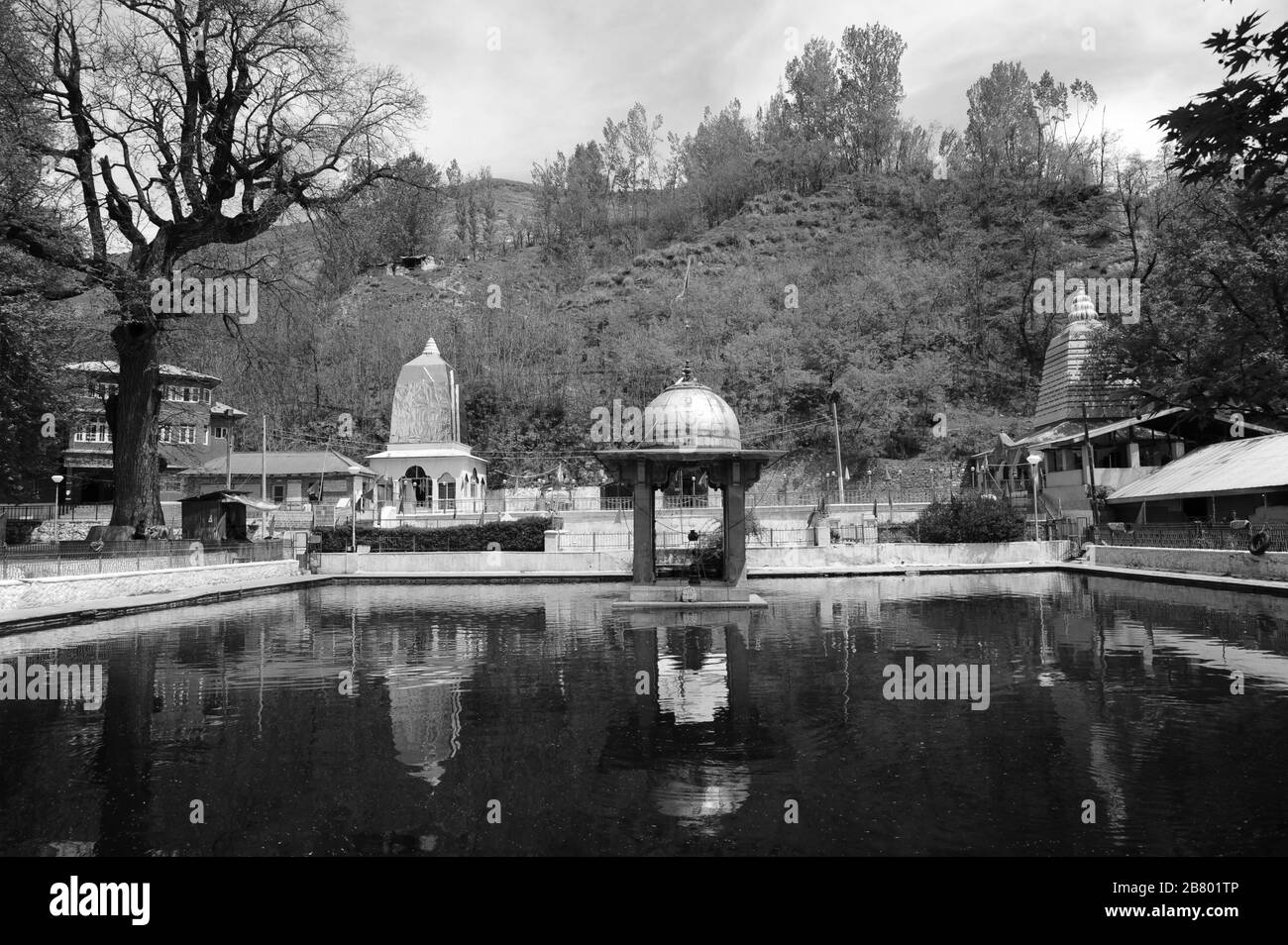 Mattan Temple, Martand, Anantnag, Kashmir, Jammu e Kashmir, India, Asia Foto Stock