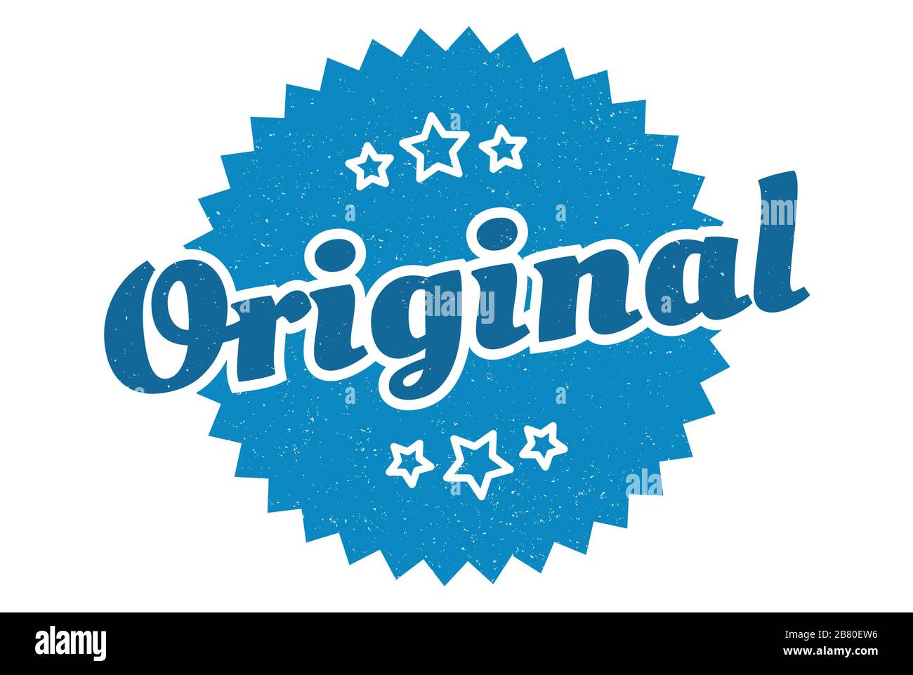 segno originale. etichetta originale circolare vintage retro. originale Illustrazione Vettoriale