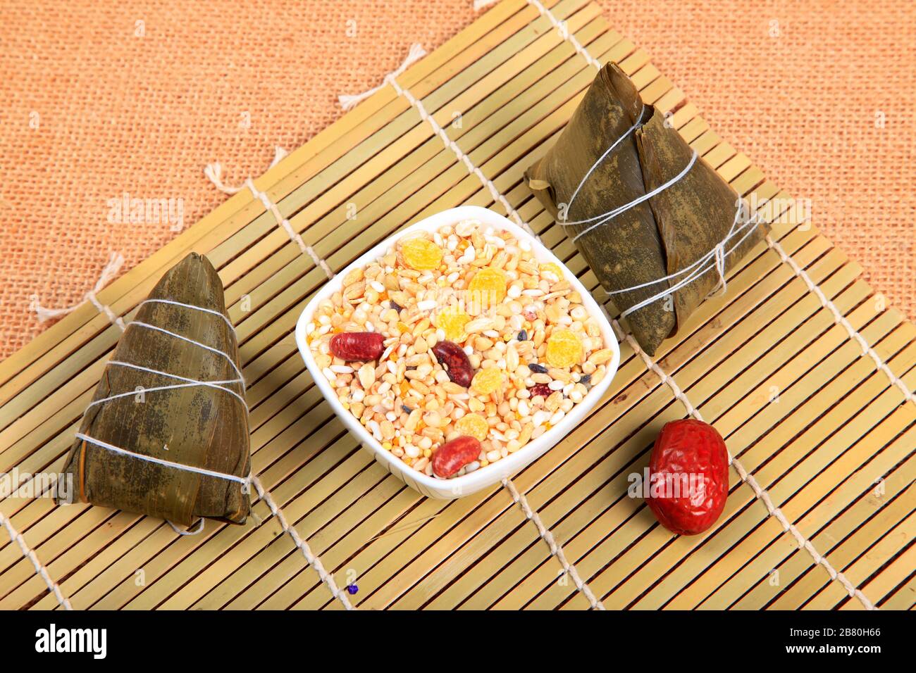 Gnocchi di riso, una prelibatezza cinese Foto Stock