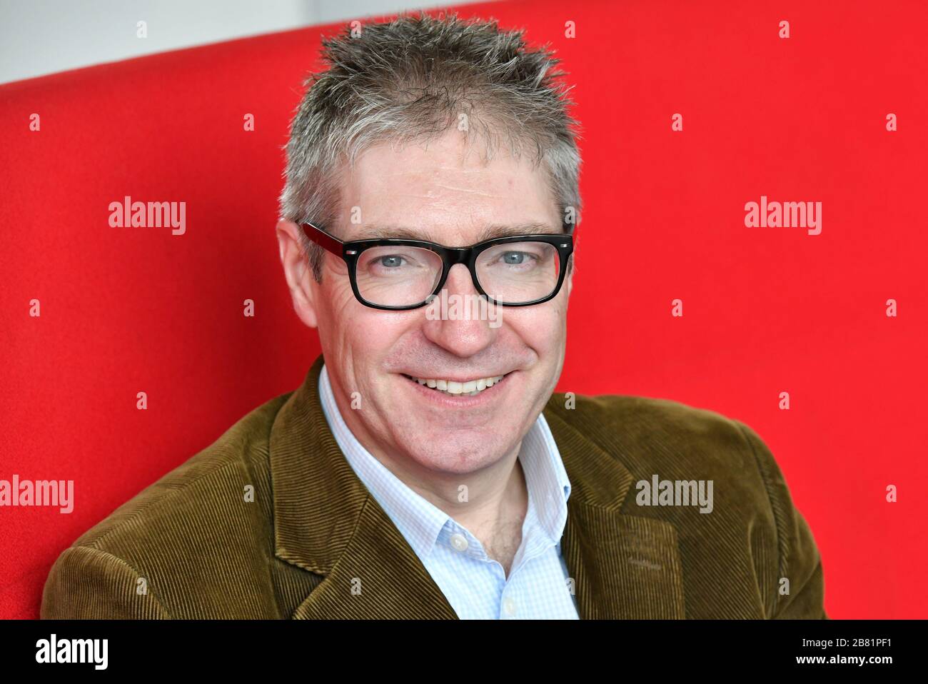 Il Professor David Bailey, Professor of Industrial Strategy presso la Aston Business School di Birmingham. Professore di Economia aziendale presso la Birmingham Business School dell'Università di Birmingham. È stato fotografato nel campus dell'Aston University. Foto Stock
