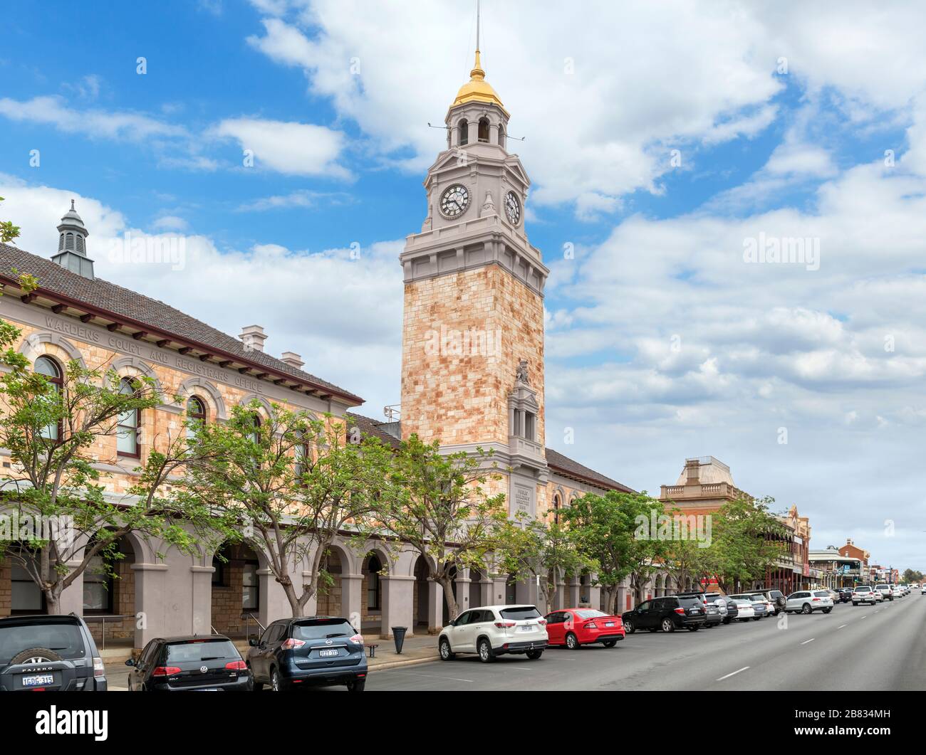 The Courthouse, Hannan Street, Kalgoorlie, Australia Occidentale, Australia Foto Stock