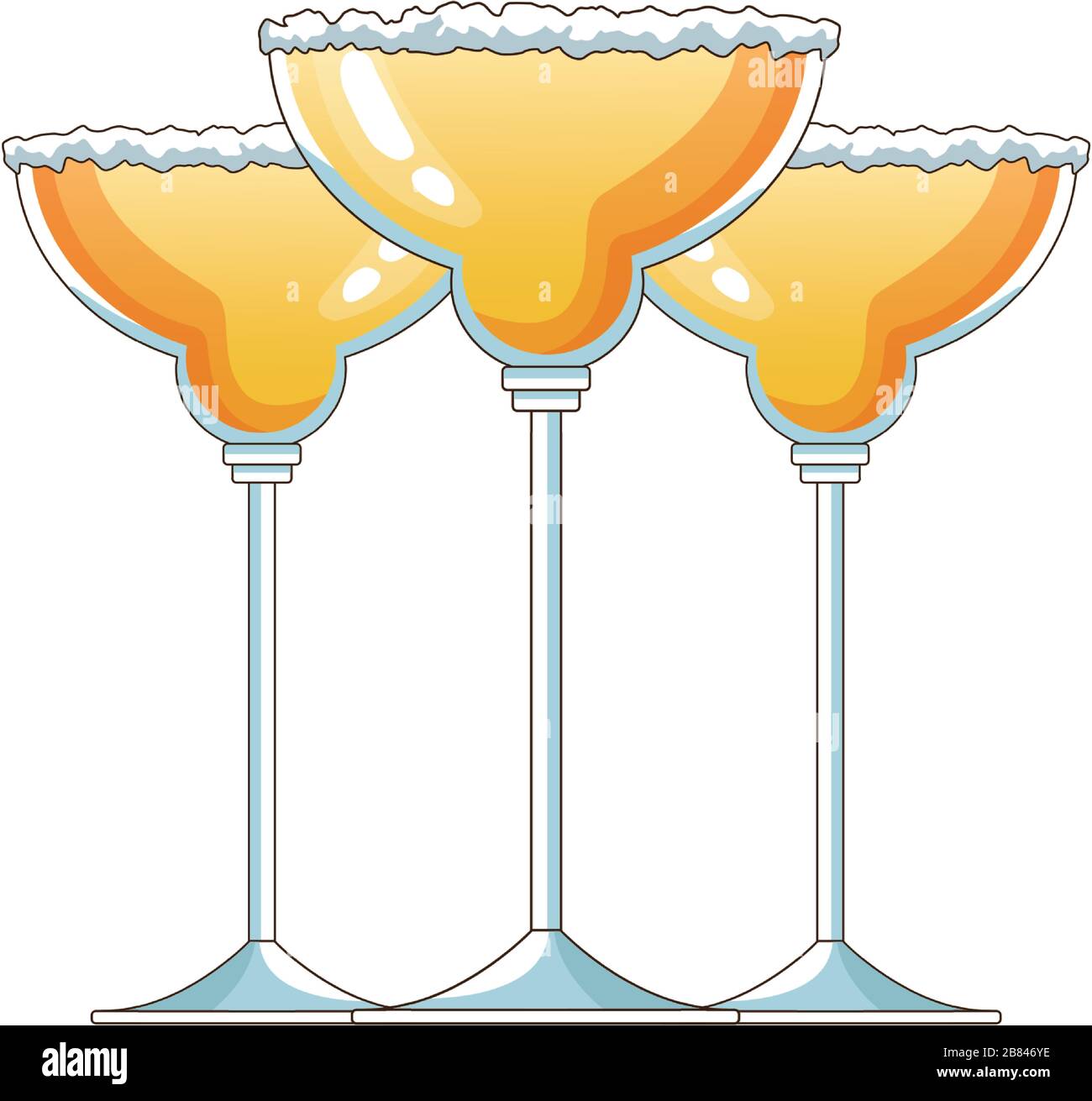 tequila bere tazze icona isolato Illustrazione Vettoriale