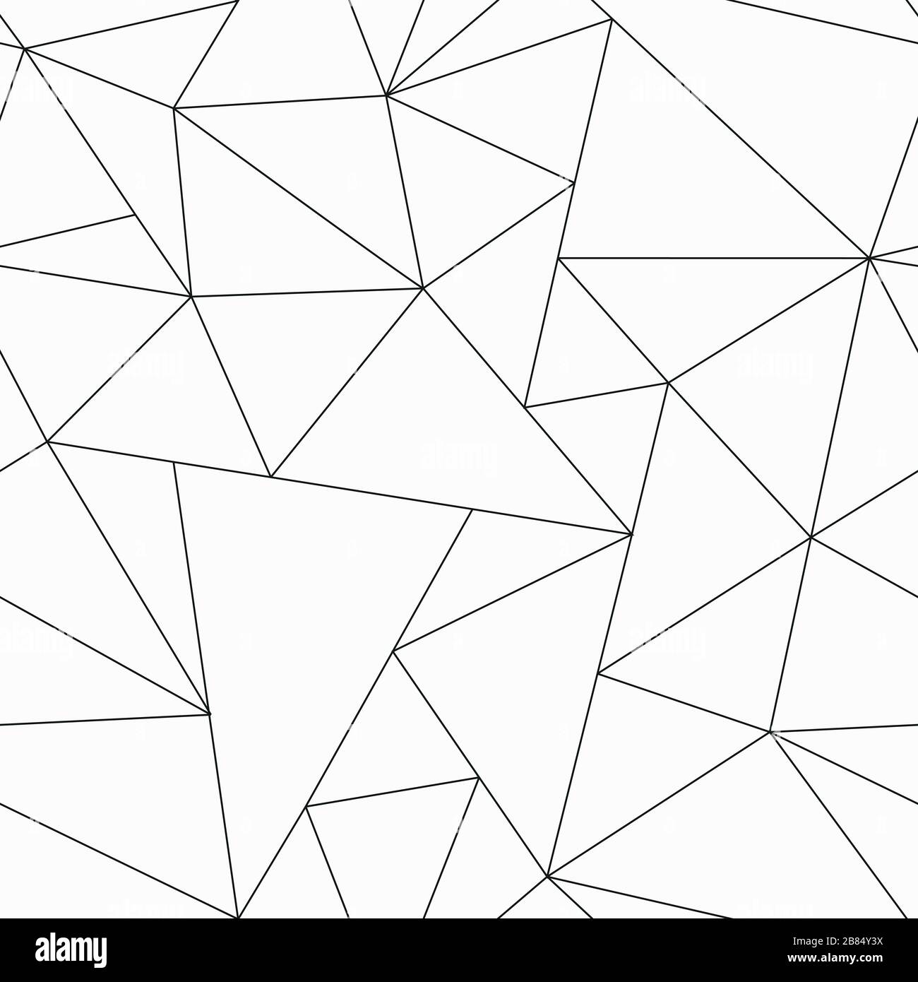 motivo triangolare monocromatico senza giunture Illustrazione Vettoriale