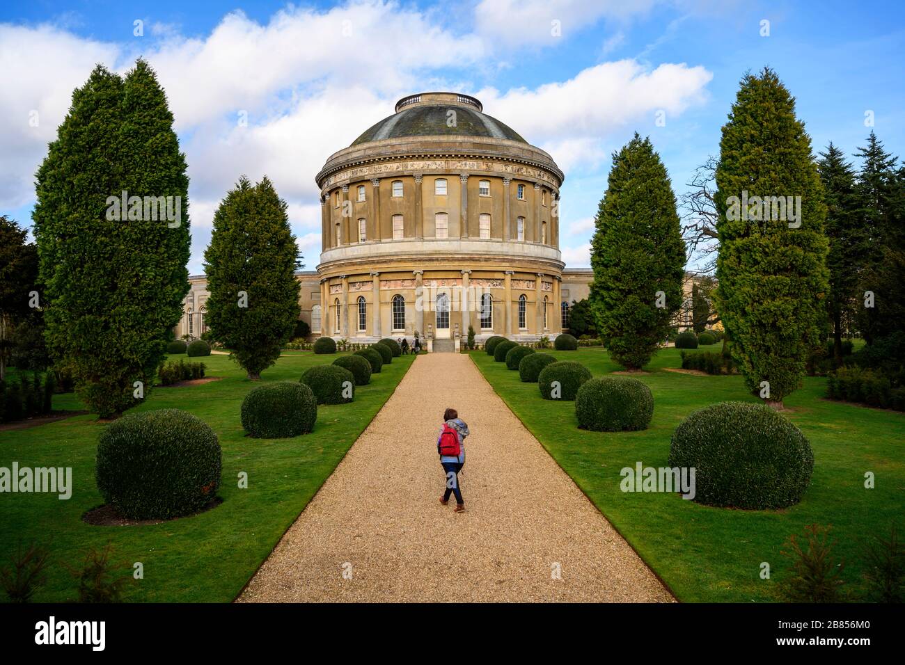 Casa Ickworth Suffolk in Inghilterra Foto Stock