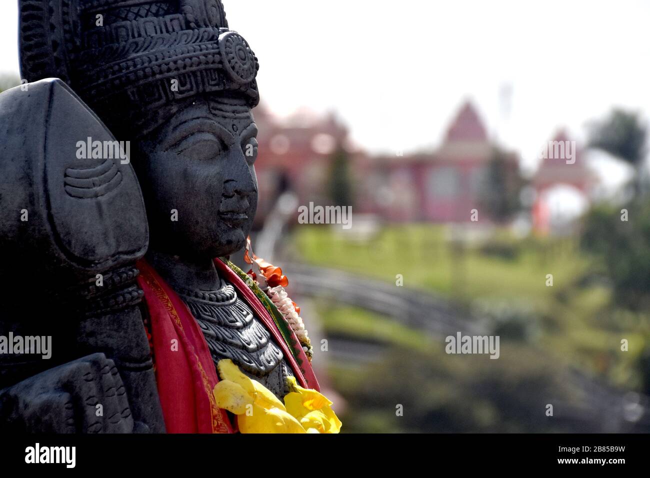 Shiva la statua indù del Destroyer Foto Stock