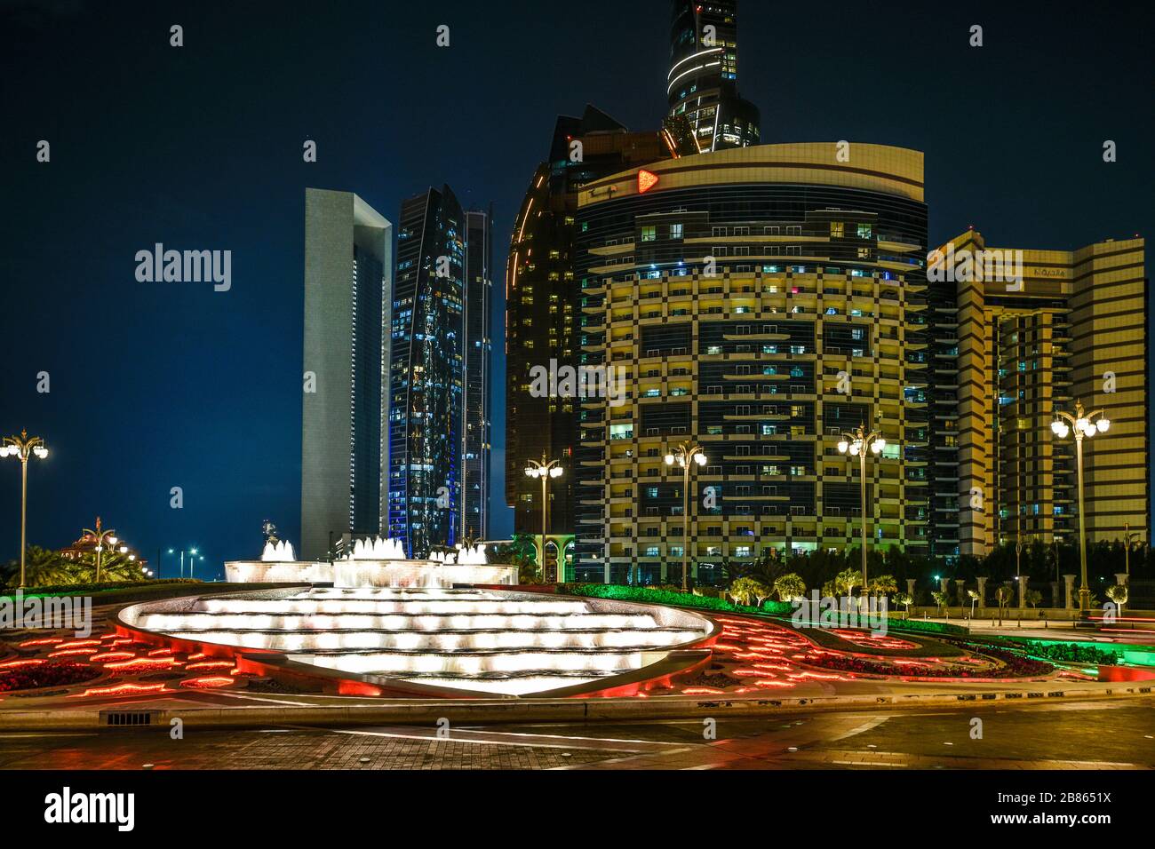 Emirati Arabi Uniti. Abu Dhabi. Foto Stock